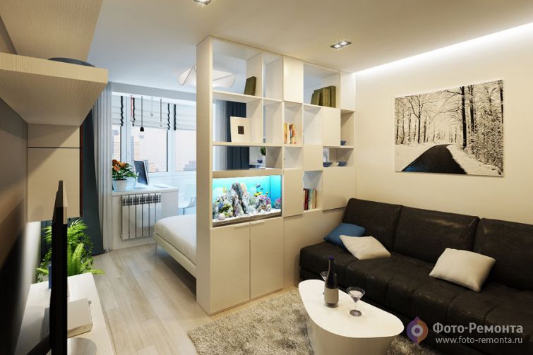 Дизайн маленькой квартиры в современном стиле