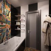 Маленькие ванные комнаты фото - дизайн интерьера