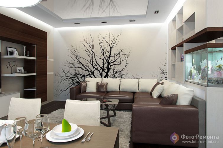 Интерьер трехкомнатной квартиры от Archdizart Group