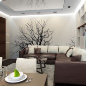 Интерьер трехкомнатной квартиры от Archdizart Group