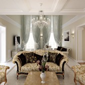 Интерьер гостиной