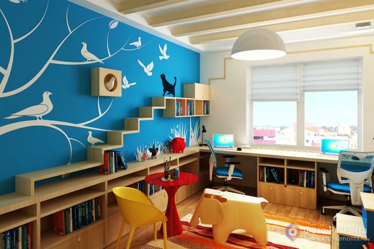 Интерьер детской комнаты от Archdizart group