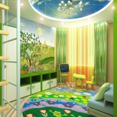 Детские комнаты в современном стиле фото - дизайн интерьера