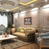 Интерьер квартиры в классическом стиле