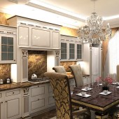 Кухни в классическом стиле фото - дизайн интерьера