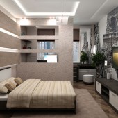 Спальни в светлых тонах фото - дизайн интерьера