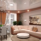 Интерьер квартиры-студии от Татьяны Поваровой