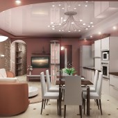 Кухня - гостиная