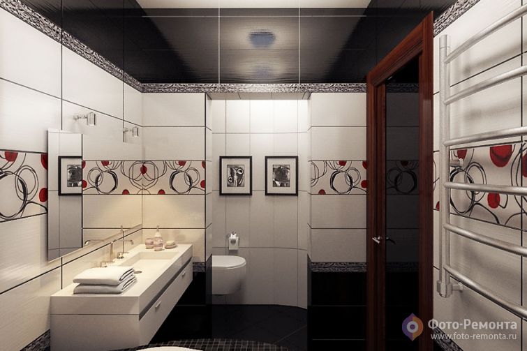  Дизайн проект ванной комнаты