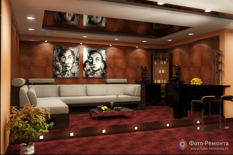 Интерьер таунхауса в Минске