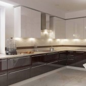 Белые кухни фото - дизайн интерьера