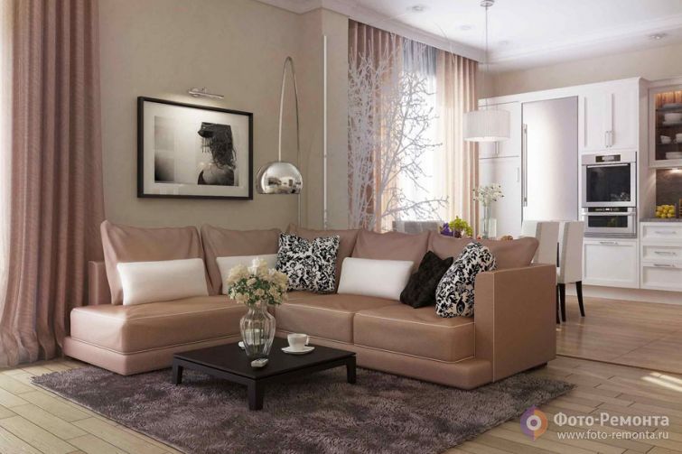 Дизайн квартиры 75 кв.м., Минск