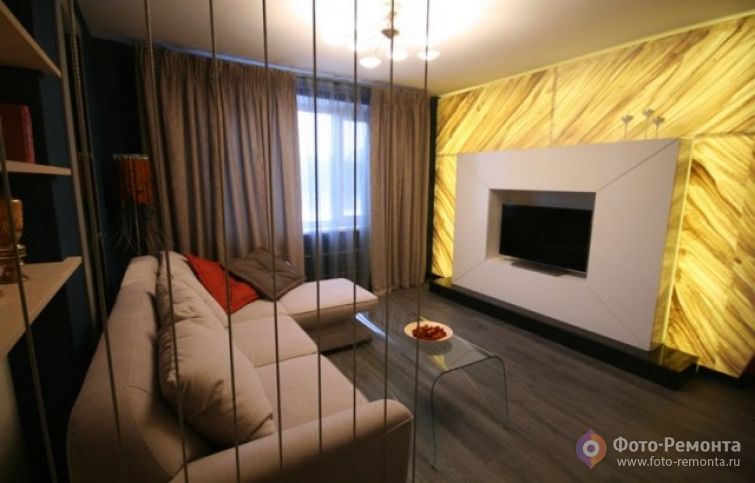  Светлые гостиные