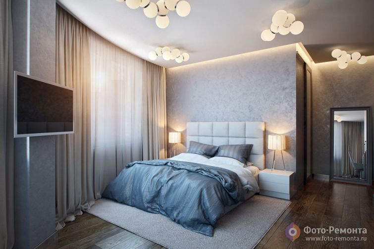 Интерьер спальни от Александра Зензуры