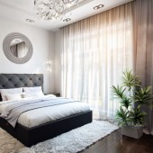 Спальни в светлых тонах фото - дизайн интерьера