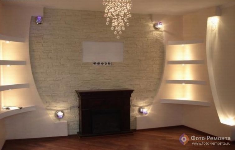 Декоративный камень в интерьере и отделке квартир