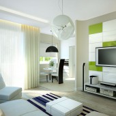 Интерьер квартиры-студии от Вячеслава Корецкого