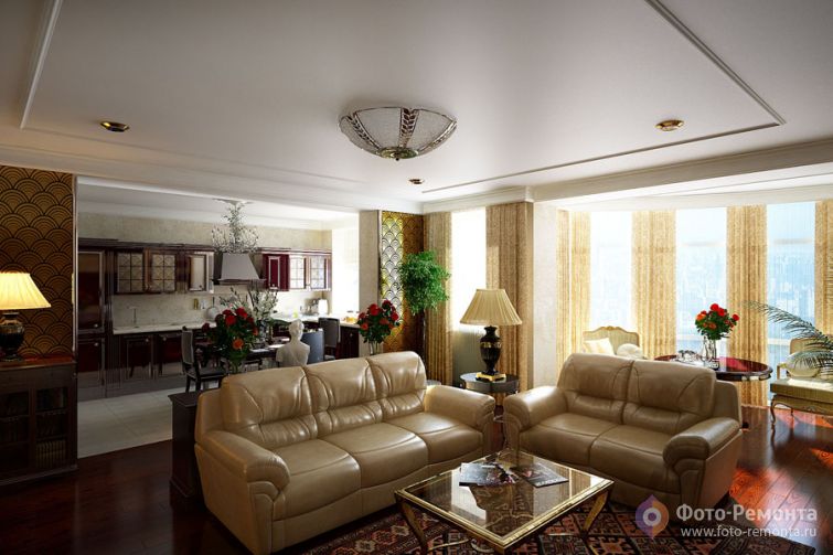 Просторная квартира в Ростове-на-Дону