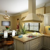 Кухни в классическом стиле фото - дизайн интерьера