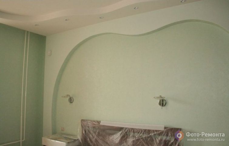  Дизайн зеленой спальни