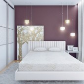 Белые спальни фото - дизайн интерьера