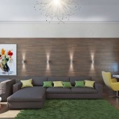 Дизайн квартиры площадью 72 кв.м.