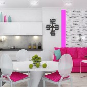 Гостиная-кухня