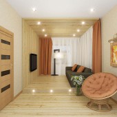 Дизайн летнего домика от студии PROFI