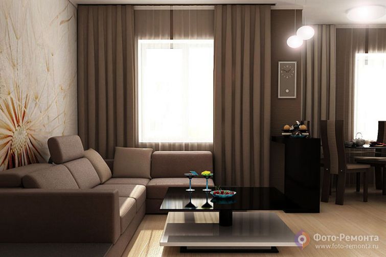 Интерьер квартиры 76 кв.м.