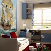 Маленькие детские комнаты фото - дизайн интерьера