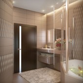 Ванные комнаты в современном стиле фото - дизайн интерьера