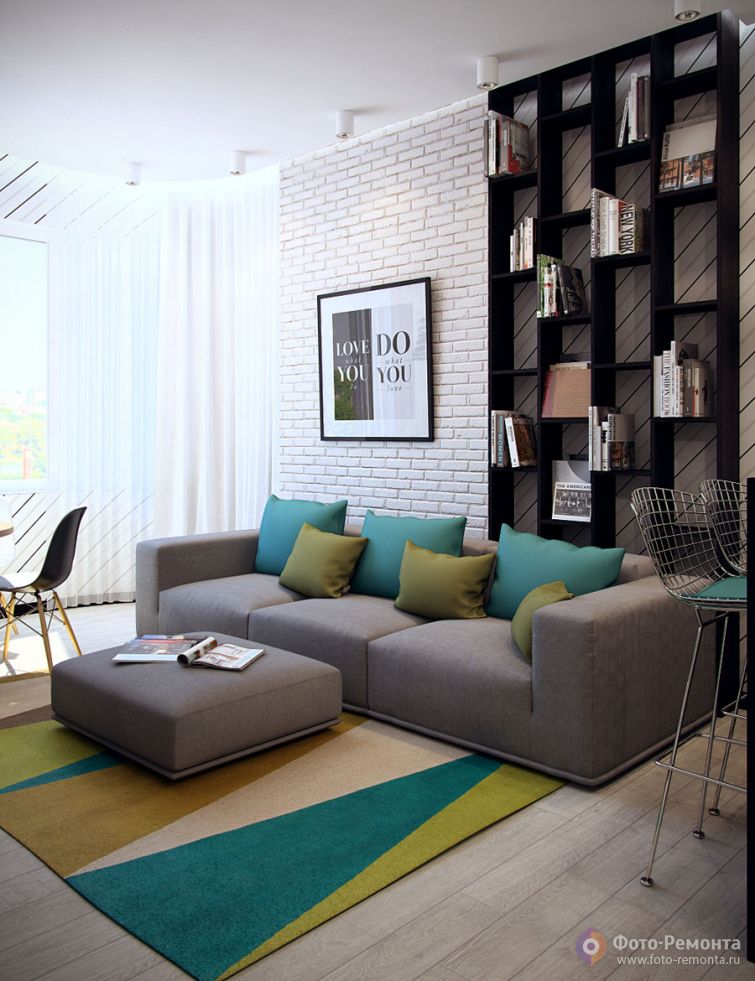 Интерьер квартиры в ЖК `Два Капитана`