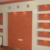 Оранжевые гостиные фото - дизайн интерьера