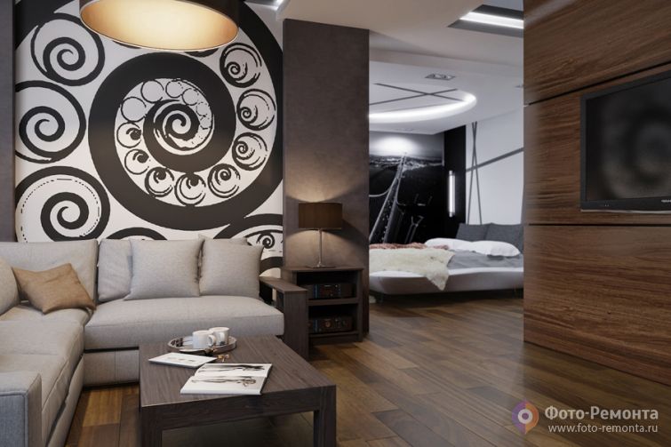  Ремонт гостиной в маленькой квартире