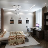 Белые спальни фото - дизайн интерьера