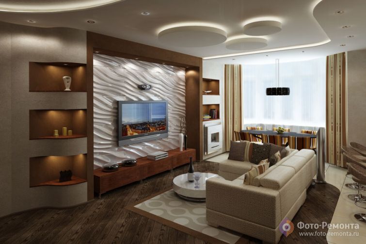 Интерьер таунхауса в Куркино