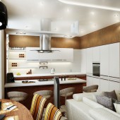 Маленькие кухни фото - дизайн интерьера