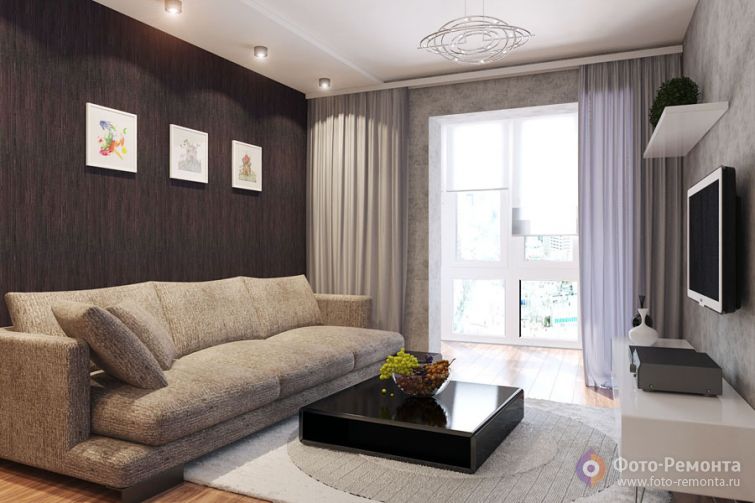 Интерьер гостиной от Андрея Галынского