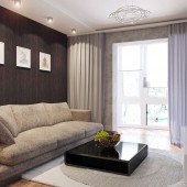 Интерьер гостиной от Андрея Галынского