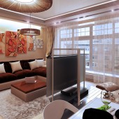 Интерьер гостиной