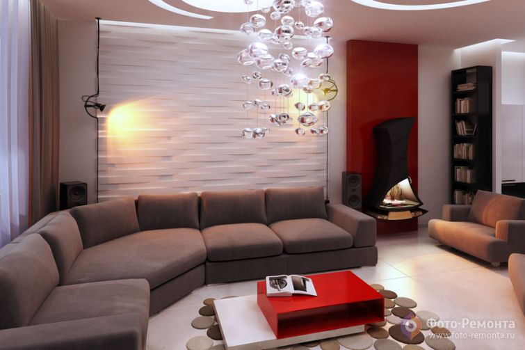 Дизайн квартиры в современном стиле 