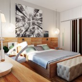 Большие спальни фото - дизайн интерьера