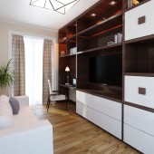 Домашний кабинет фото - дизайн интерьера