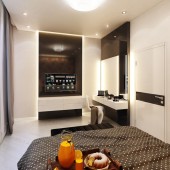 Белые спальни фото - дизайн интерьера