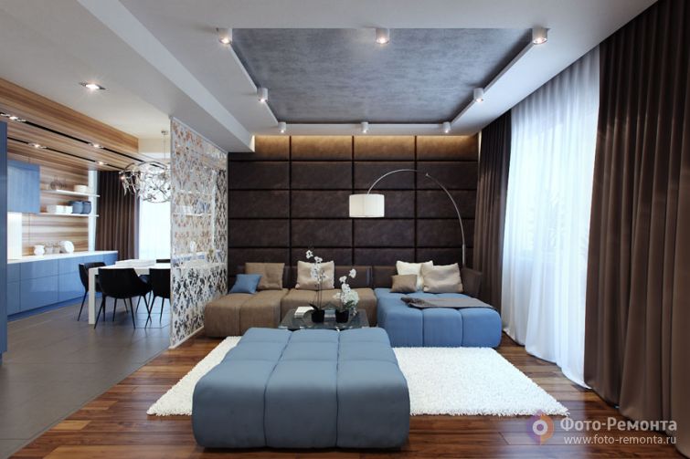 Интерьер квартиры с элементами арт-деко