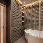 Серые ванные комнаты фото - дизайн интерьера