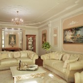 Дизайн-проект коттеджа в п. Дубровка