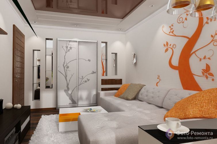 Дизайн двухкомнатной квартиры от Илоны Басовой