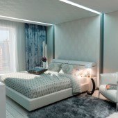 Спальни в светлых тонах фото - дизайн интерьера