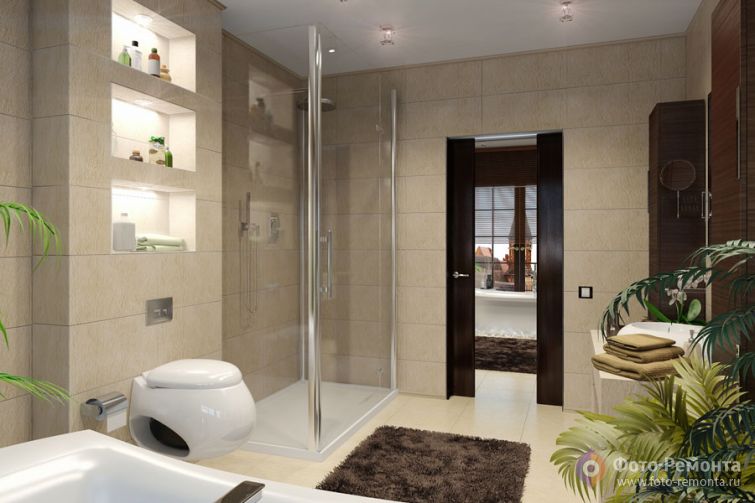 Современная ванная комната